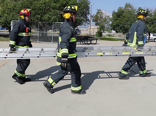 Proper Lifting, Carrying, and Ladder Placement Techniques for Firefighters